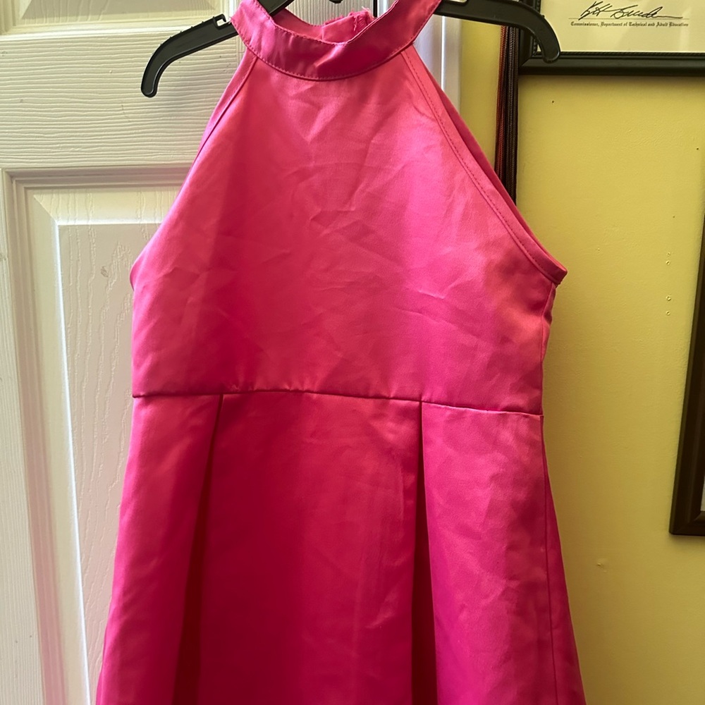 SHEIN Girl Pink Stain Dress Size 8